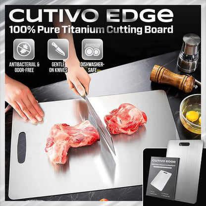 Cutivo Edge 100% Pure Titanium Cutting Board