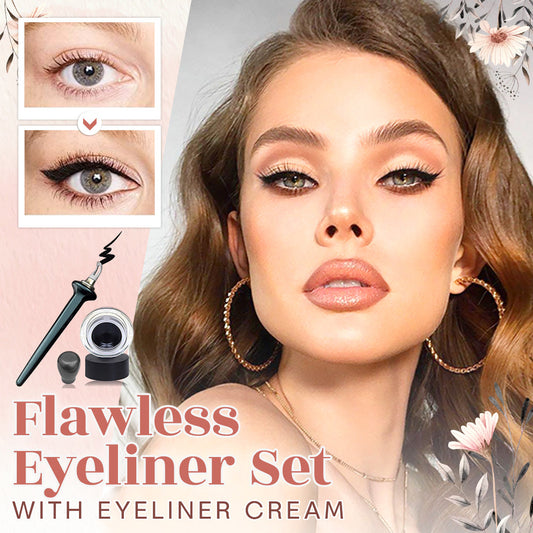 💄𝐅𝐥𝐚𝐰𝐥𝐞𝐬𝐬 𝐄𝐲𝐞𝐥𝐢𝐧𝐞𝐫 𝐒𝐞𝐭™ – Smudge-Proof Gel, Ultra-Precise Brush, All-Day Wear, Waterproof Formula & Bold Definition