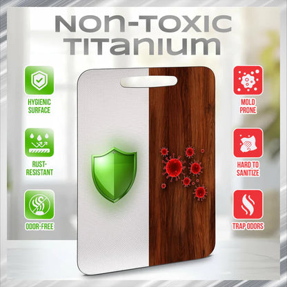 Cutivo Edge 100% Pure Titanium Cutting Board