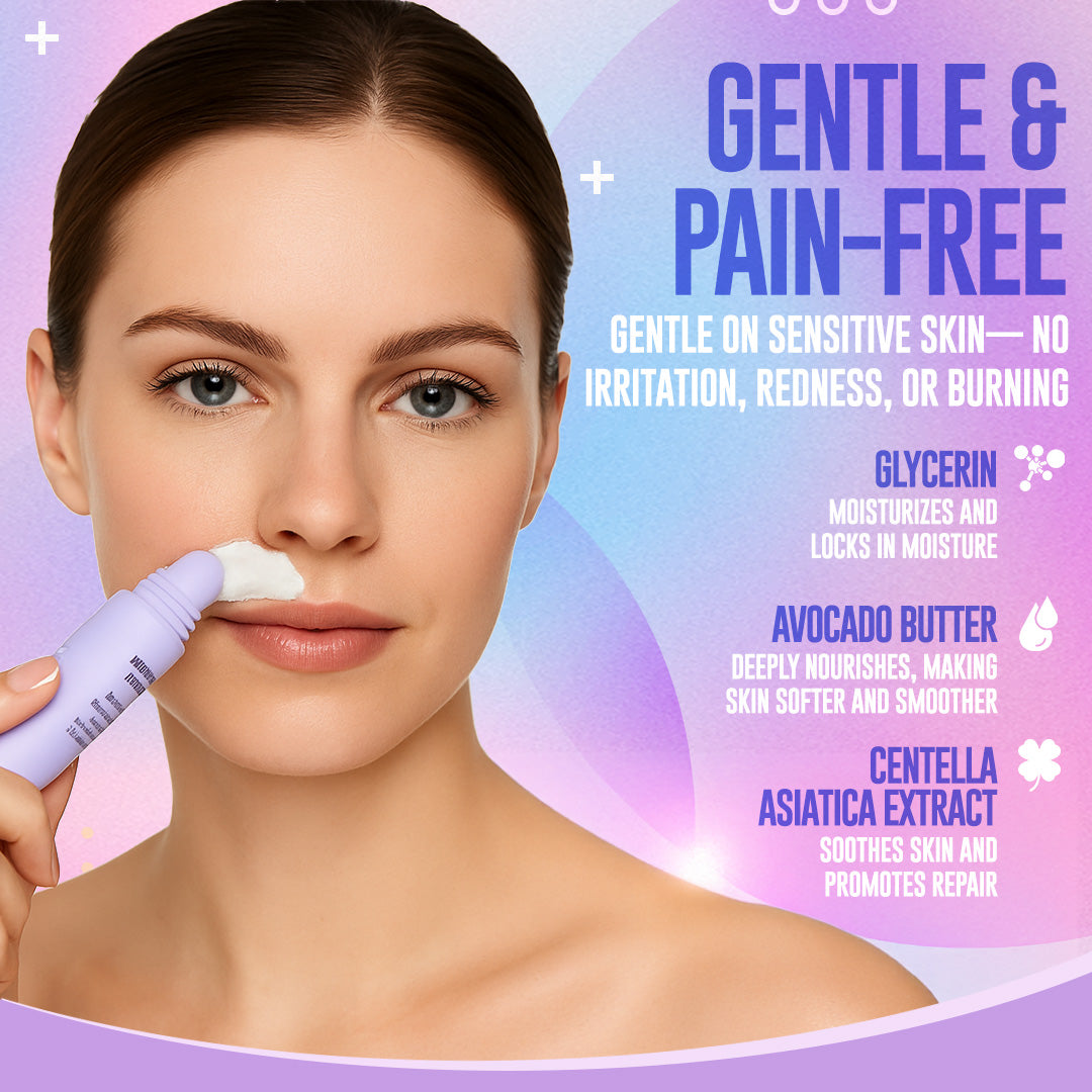 ODEIUN® Gentle and Painless Facial Hair Removal Cream– Limited Time Offer for Smooth, Flawless Skin ✨"