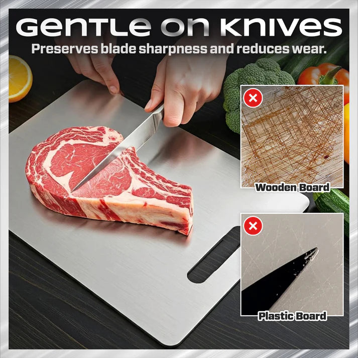 Cutivo Edge 100% Pure Titanium Cutting Board