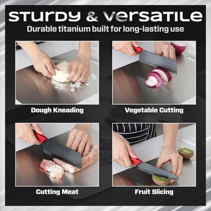Cutivo Edge 100% Pure Titanium Cutting Board