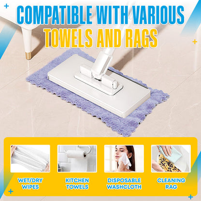 💦 Last Day: 50% OFF – Disposable Dust Mop with 4 Reusable Cloths