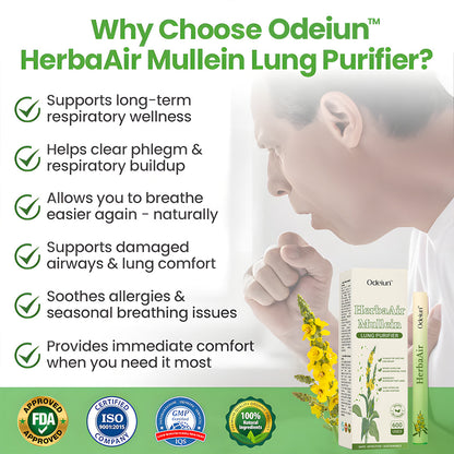 ODEIUN™ Herbal Aroma Diffuser  – Breathe Easy, Calm Your Mind