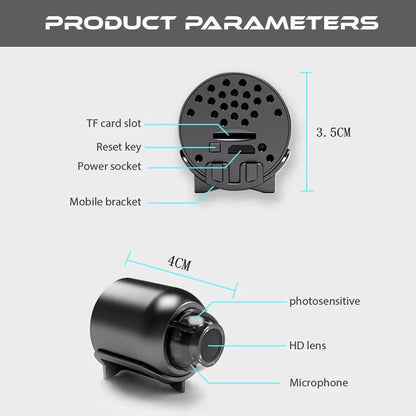 Clearance Blowout! 🚨 🎄 Holiday Sale Extravaganza: Enjoy 50% Off! 🎁  1080P HD Night Vision Mini WIFI Camera