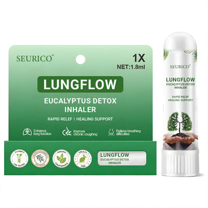 Seurico™ PureLung Herbal Refresh - Fast-Acting Herbal Inhaler for Lung Detox & Mucus Relief