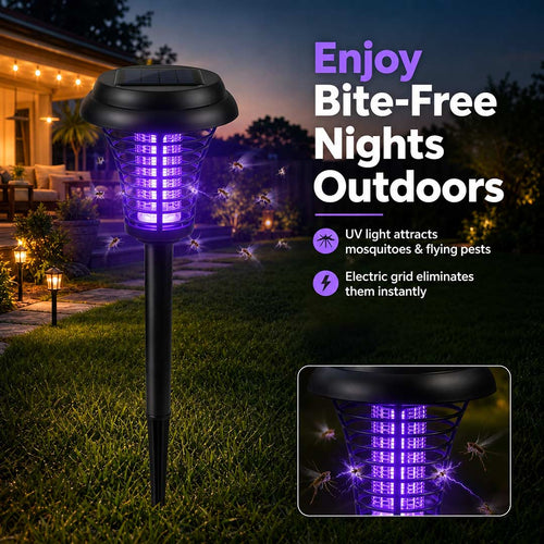 Solar Mosquito Zapper—Take Back Your Patio from Mosquitoes