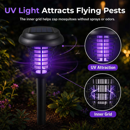 Solar Mosquito Zapper—Take Back Your Patio from Mosquitoes