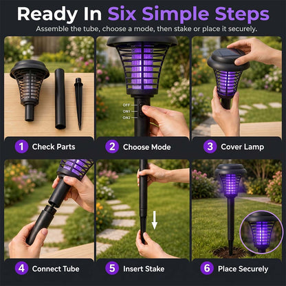 Solar Mosquito Zapper—Take Back Your Patio from Mosquitoes