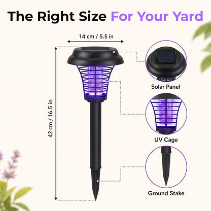 Solar Mosquito Zapper—Take Back Your Patio from Mosquitoes