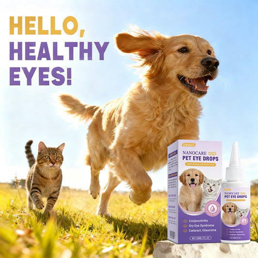 👩‍⚕️Zakdavi™ NanoCare Pet Eye Drops ☑️ FDA Approved | Relieves Conjunctivitis, Dry Eyes, Cataracts, and Keratitis🐶