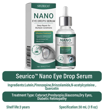 👩‍⚕️Seurico™ Nano Eye Drops Serum ✅Approved by the American Academy of Ophthalmology(Suitable for presbyopia, dry eye syndrome, glaucoma, and cataracts) ✅