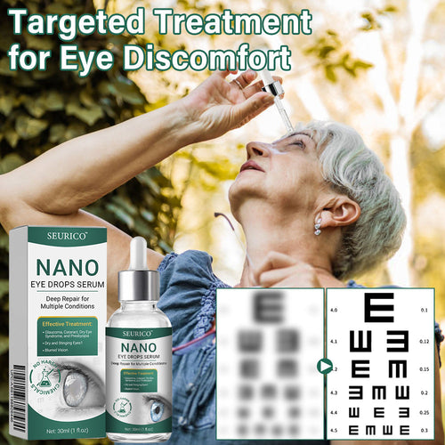👩‍⚕️Seurico™ Nano Eye Drops Serum ✅Approved by the American Academy of Ophthalmology(Suitable for presbyopia, dry eye syndrome, glaucoma, and cataracts) ✅