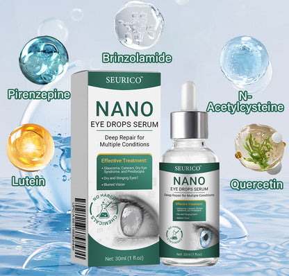 👩‍⚕️Seurico™ Nano Eye Drops Serum ✅Approved by the American Academy of Ophthalmology(Suitable for presbyopia, dry eye syndrome, glaucoma, and cataracts) ✅