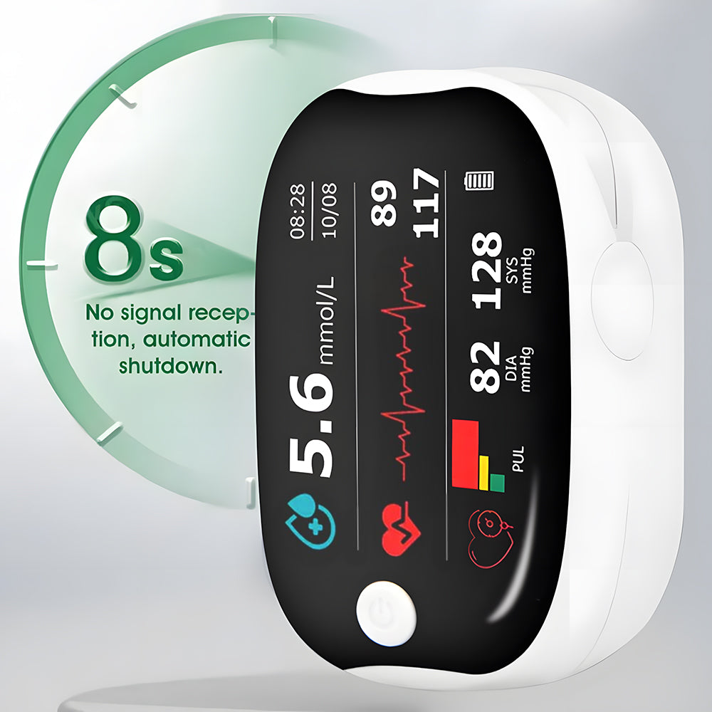 【OFFICIAL STORE】Seurico™ High-Precision Multi-Purpose Non-Invasive Medical Device(For Blood Glucose, Blood Oxygen, and Blood Pressure Monitoring)