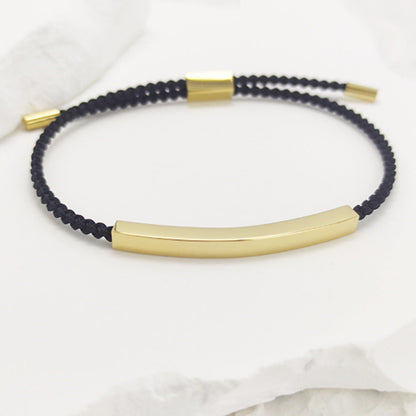 Nora Double Meaning Inspirational Tube Bracelet