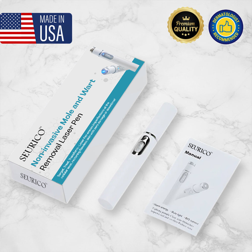 Seurico™ Laser Pen – Non-Invasive Mole and Wart Removal 1–3 days – gentle
