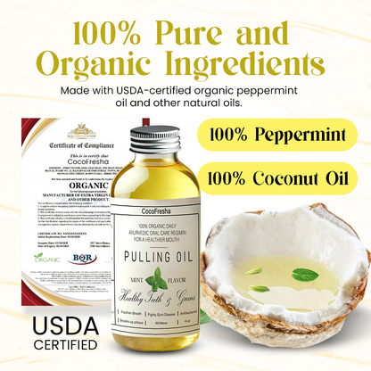 Sculpt Your Facial Contours Naturally with Organic Coconut Oil Pulling