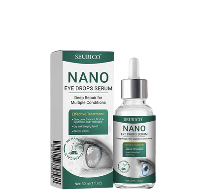👩‍⚕️Seurico™ Nano Eye Drops Serum ✅Approved by the American Academy of Ophthalmology(Suitable for presbyopia, dry eye syndrome, glaucoma, and cataracts) ✅