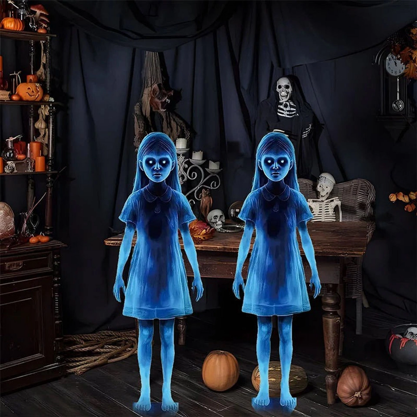 🎃 Hallowora 👻 Girl Ghost Courtyard Decoration – 50% OFF Today! 🔥