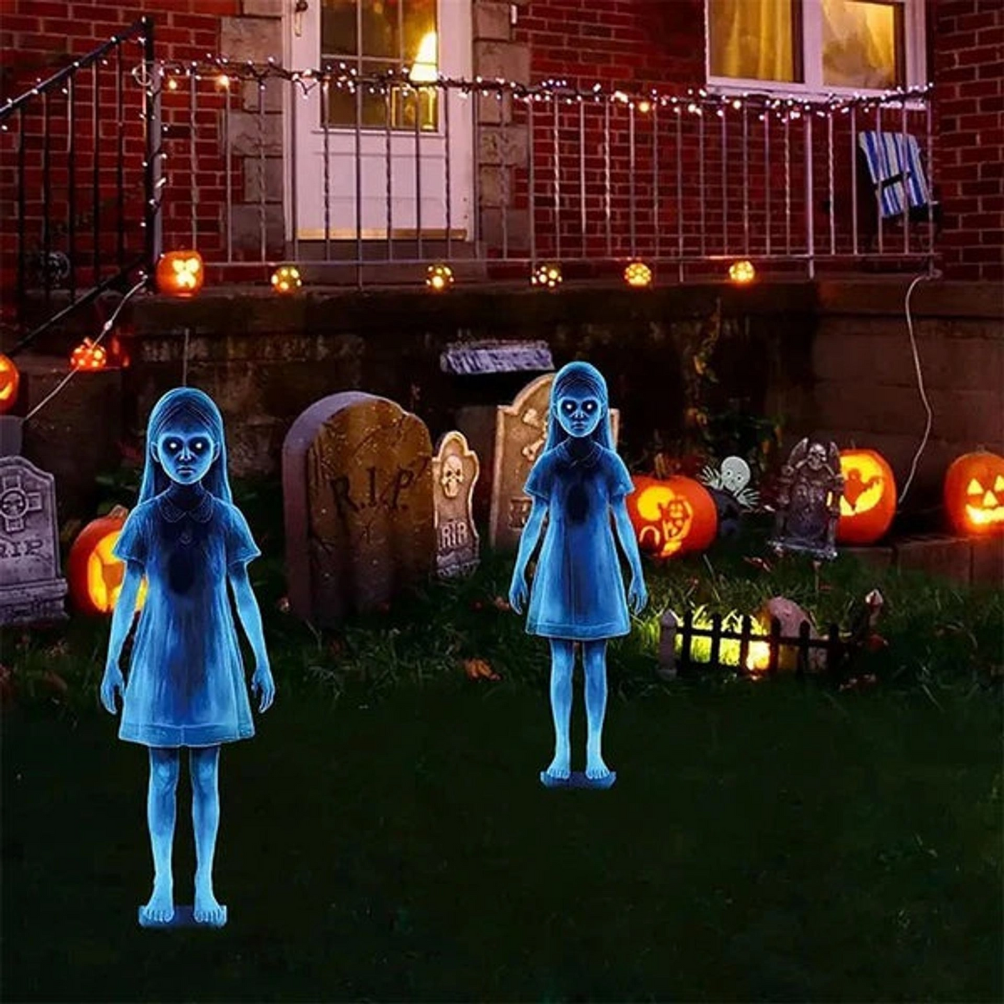 🎃 Hallowora 👻 Girl Ghost Courtyard Decoration – 50% OFF Today! 🔥