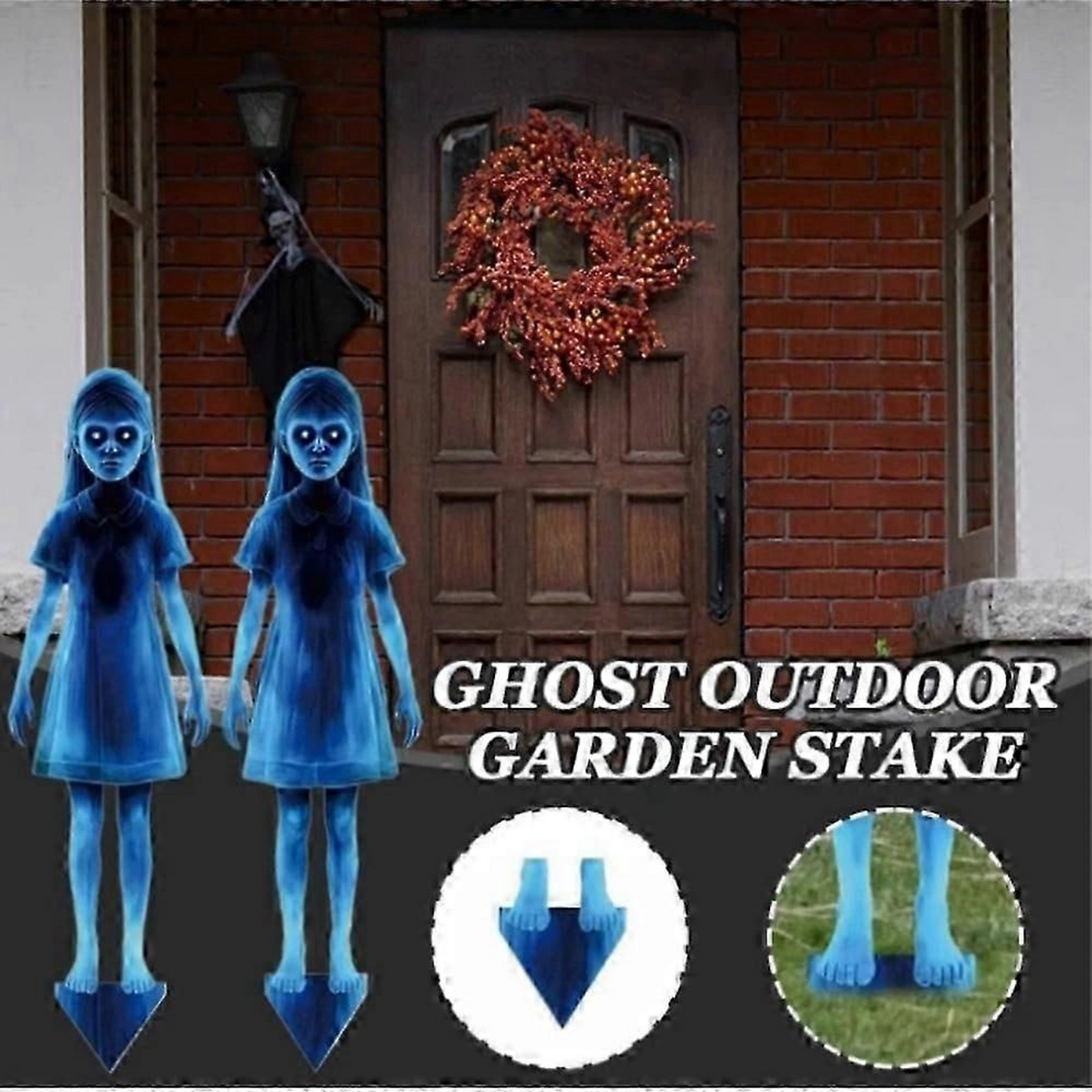 🎃 Hallowora 👻 Girl Ghost Courtyard Decoration – 50% OFF Today! 🔥