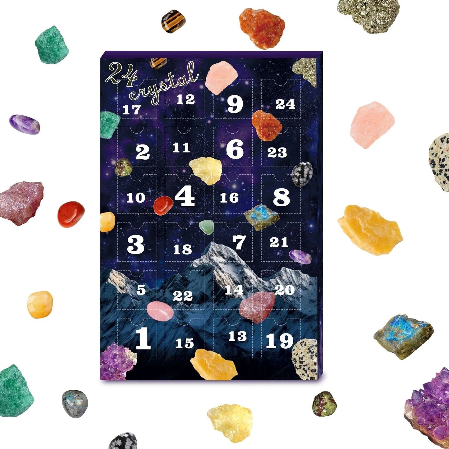 Last Day 49% OFF✨24 Days of Crystal Magic Advent Calendar