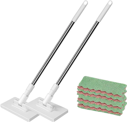 💦 Last Day: 50% OFF – Disposable Dust Mop with 4 Reusable Cloths