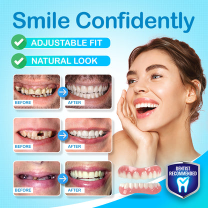[Official Brand Store] Seamless Smile Silicone Denture Kit