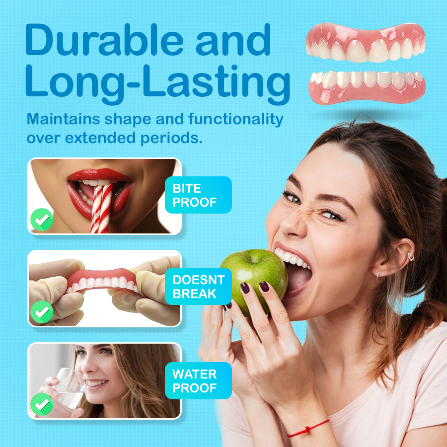[Official Brand Store] Seamless Smile Silicone Denture Kit