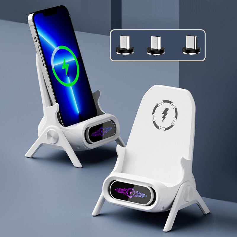 The Chair Stand: Innovative 15W Wireless Fast Charger & Ergonomic Phone Holder