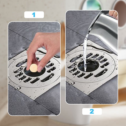 Deep-Cleaning Drain Tablets — Break Down Buildup, Remove Odors & Keep Water Flowing Freely